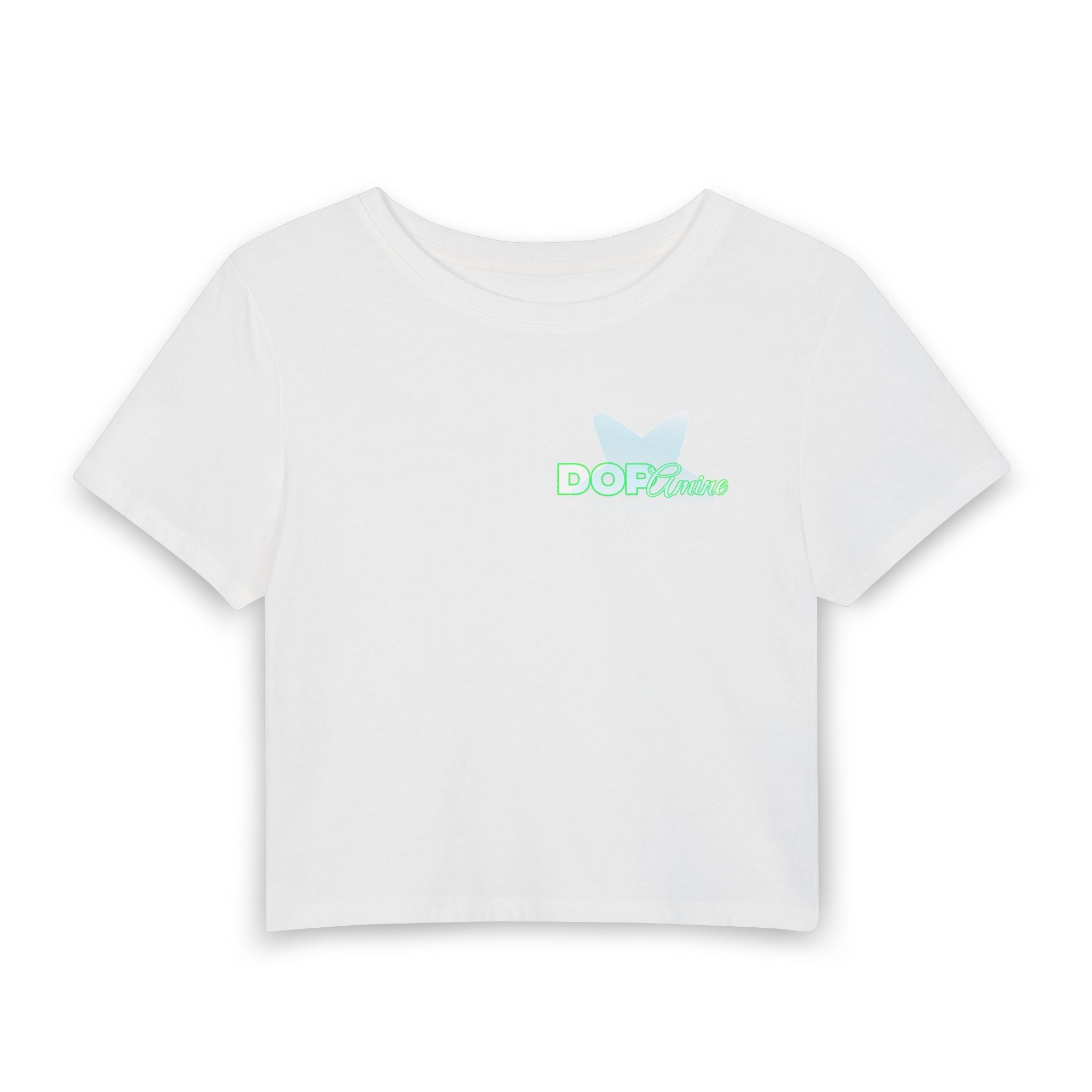 Angel Graphic Baby Tee — Vintage Cherub Art Crop T-Shirt