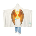 Phoenix-Rising Angel Wings Cozy Throw