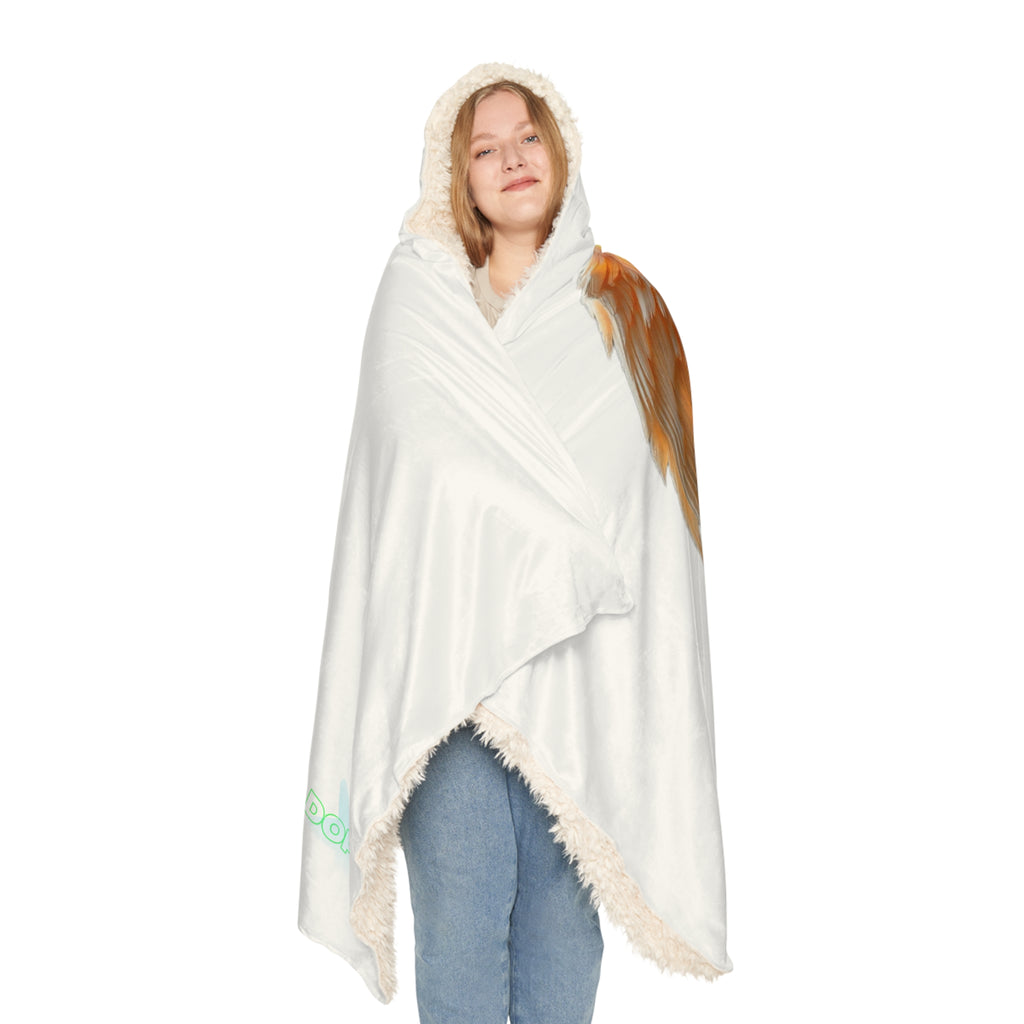Phoenix-Rising Angel Wings Cozy Throw