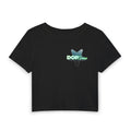 Angel Graphic Baby Tee — Vintage Cherub Art Crop T-Shirt