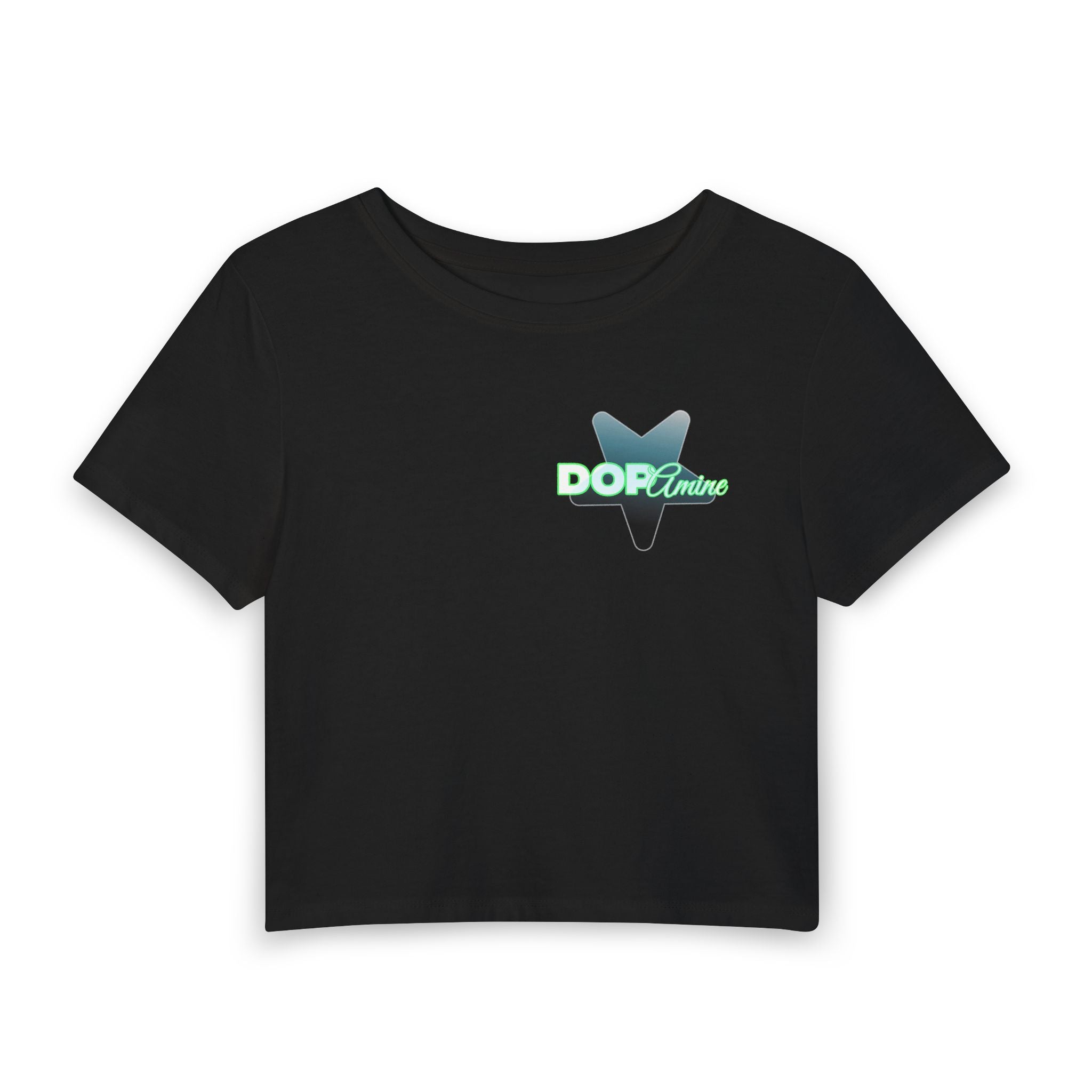 Angel Graphic Baby Tee — Vintage Cherub Art Crop T-Shirt